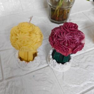 Elegant Bloom Candle